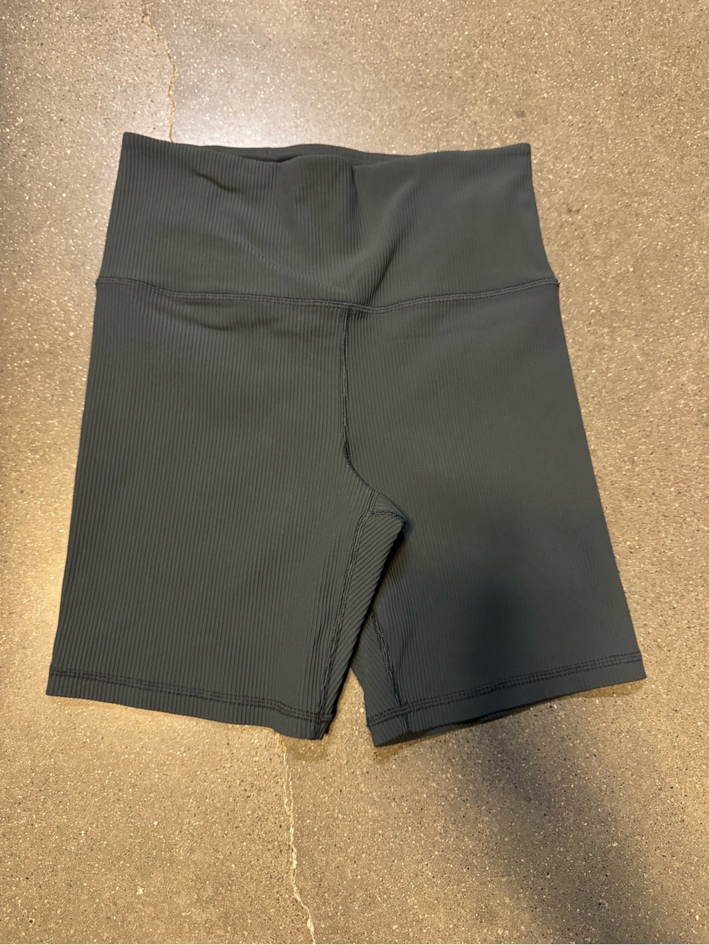 Athleta Ribbed High-Waist Bike Shorts